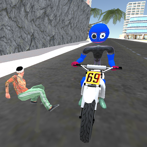 Rainbow Stickman, Rope Hero icon