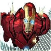 Super Iron Robot hero fighting