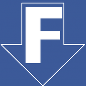 Downloader video facebook. icon