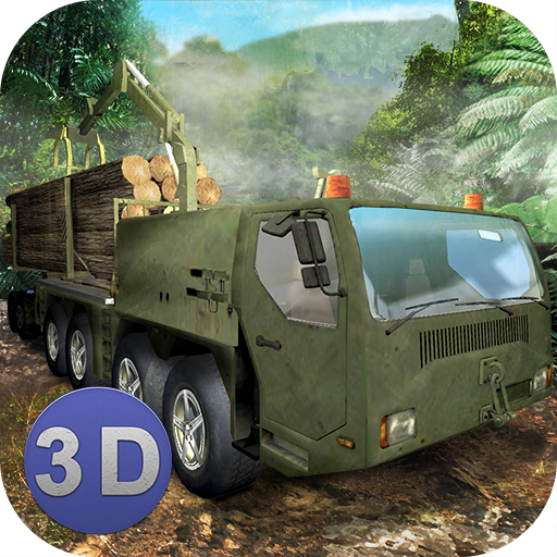 Jungle Logging Truck Simulator icon