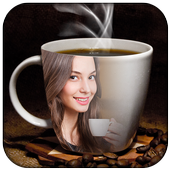 Photo on a Coffee Cup icon