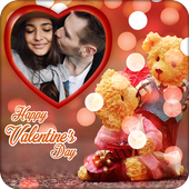 Happy Valentines Day Image Editor and Frames Maker icon