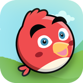 New Red Ball 5 - Red ball bird jump icon