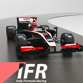 Formula race Front-runner indycar formula racing icon