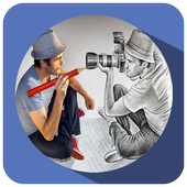 3D Drawing Art icon