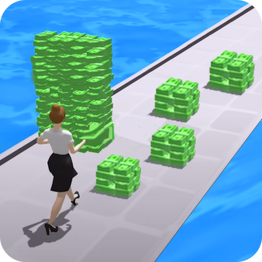 Run Race 3d Money icon