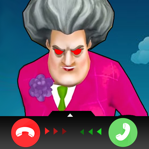 Evil Teacher Fake video call Prank 2021 icon