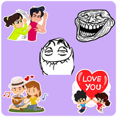 ملصقات واتساب عربية بدون نت ,WAStickers App أيقونة