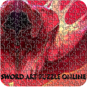 Sword Art Puzzle Online أيقونة