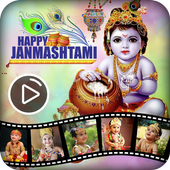 Janmashtami Video Maker أيقونة