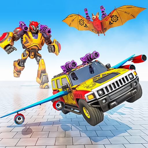 Prado  Robot  Car  Game -  Bat  Transform  Robot icon
