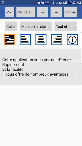 Éditeur de texte screenshot 1