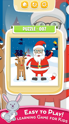 Kids Puzzles - Christmas Jigsaw game screenshot 4