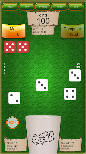 10000 Dice Pro (Free) screenshot 1