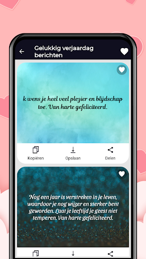 Berichten Wensen SMS Statussen screenshot 3