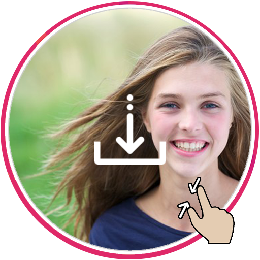 Zoom in Profile Photo HD icon