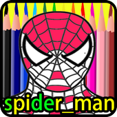 learn to draw spider man icon