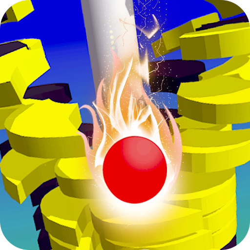 Jump Ball - Bounce On Helix Tower Tile icon