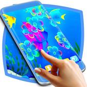 Neon Ocean Fish Live Wallpaper icon