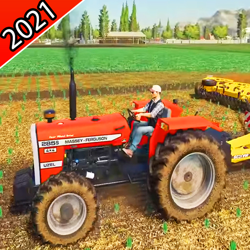 New Tractor Farming Simulator 3D icon