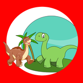 Memory-Spiele Dinosaurier أيقونة