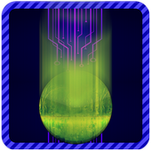 electro magnet ball icon