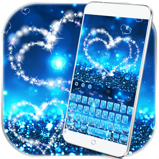 Blue Glitter Sparkle Theme icon
