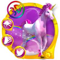 3d Pink Unicorn