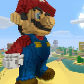 Mario skin for Minecraft PE icon