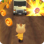 Subway Cat - Surfing Runner 3D icon