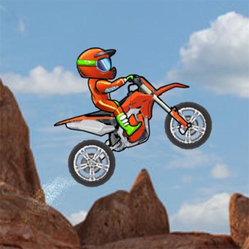 Moto XM hill climb - Amazing race icon
