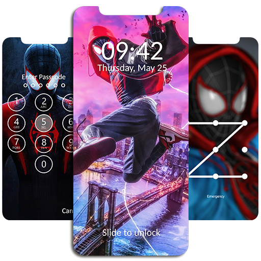 Spider Lock Screen &amp;  Wallpapers icon