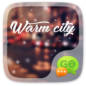 GO SMS WARM CITY THEME icon