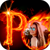 Fire Text Photo Editor : Frames icon
