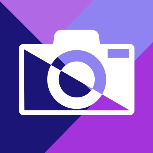 Purple Camera Live ( green to purple) أيقونة