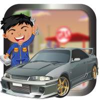 Car factory & repair Shop game