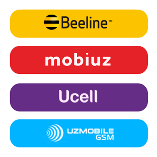 Кабинет компании - uzmobile mobiuz beeline ucell иконка