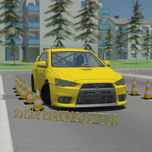 3D CAR PARKING-LEVELS icon