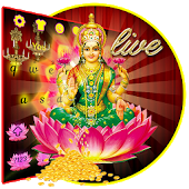 Live Goddess Laxmi Keyboard Theme icon