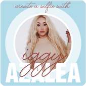 Create a selfie with Iggy Azalea