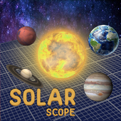 Solar System: Stars, Planets &amp; Sky Map Scope आइकन