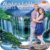 Waterfall Photo Frame : Background Changer on 9Apps