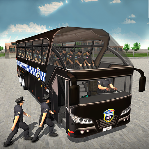 Police Bus Driving Game 3D icon