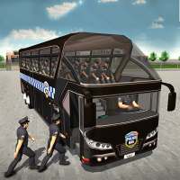 Police Bus Pagmamaneho Game 3D