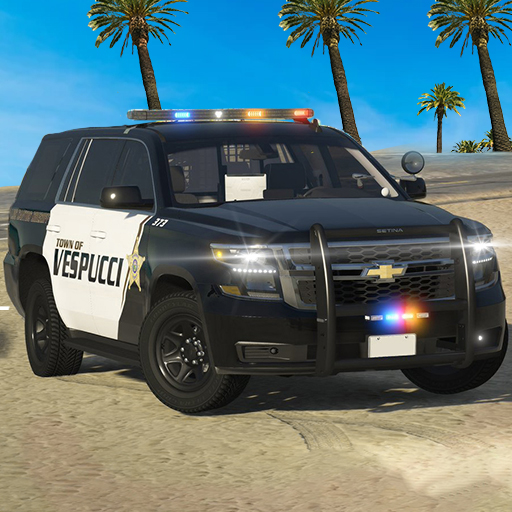 Cop Car Driving Police Game 3D icon