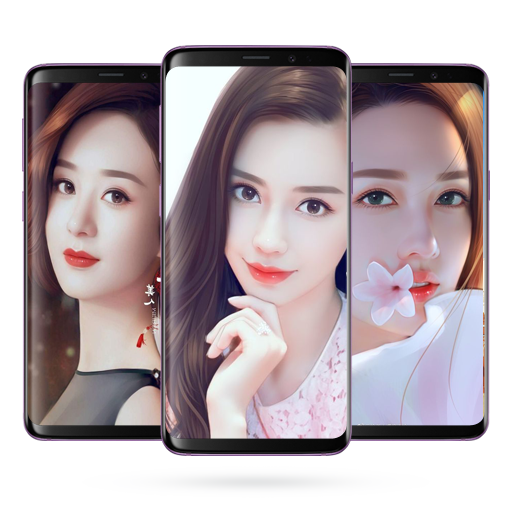 lovely asian girls Wallpapers HD 5k icon