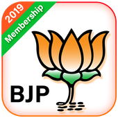 BJP Membership Card أيقونة