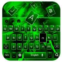 Neon Green Keyboard