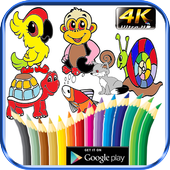 Animaux Coloriage pour Enfants icon