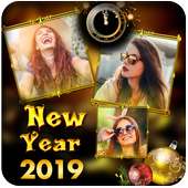 New Year Photo Collage Photo Frame Maker on 9Apps